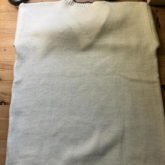 Vintage Jj Browne 80’s/90’sPreppy Floral mixed media Sweater sz L - Picture 6 of 6